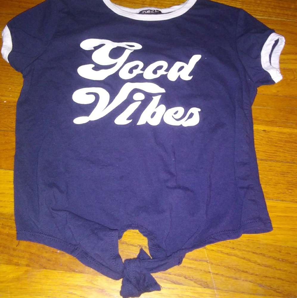 Good vibes crop top